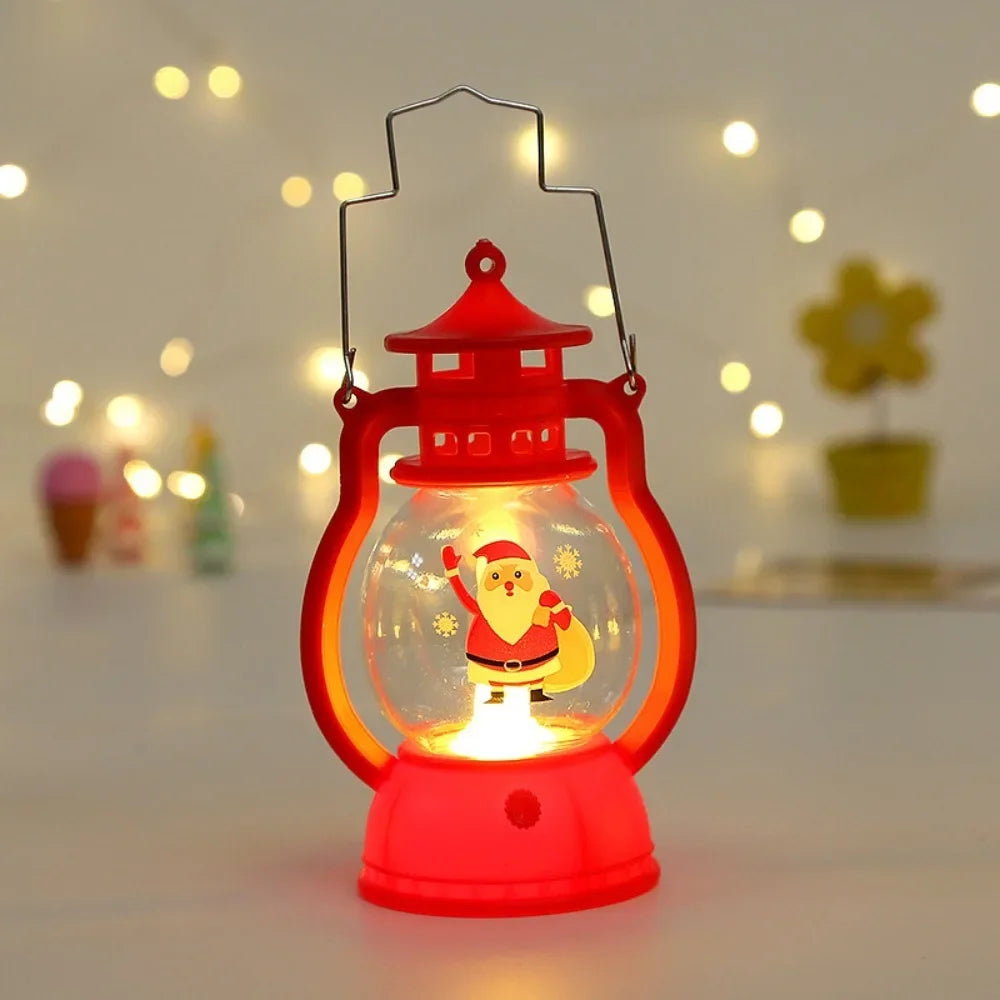 Christmas Lantern LED Lights Santa Claus Portable Desktop Decor - product image 21