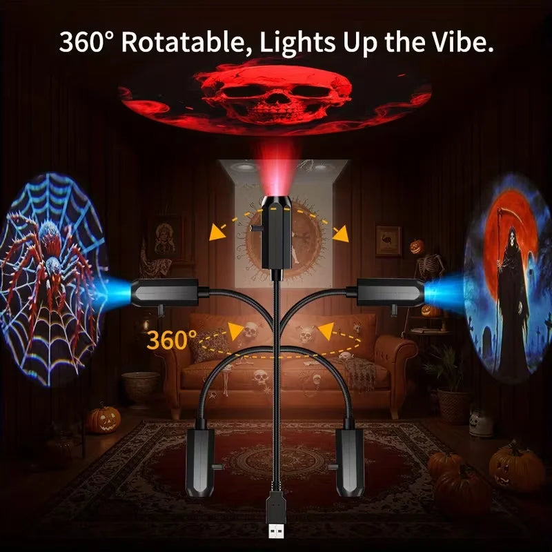 Adjustable LED Night Light Halloween or Christmas
