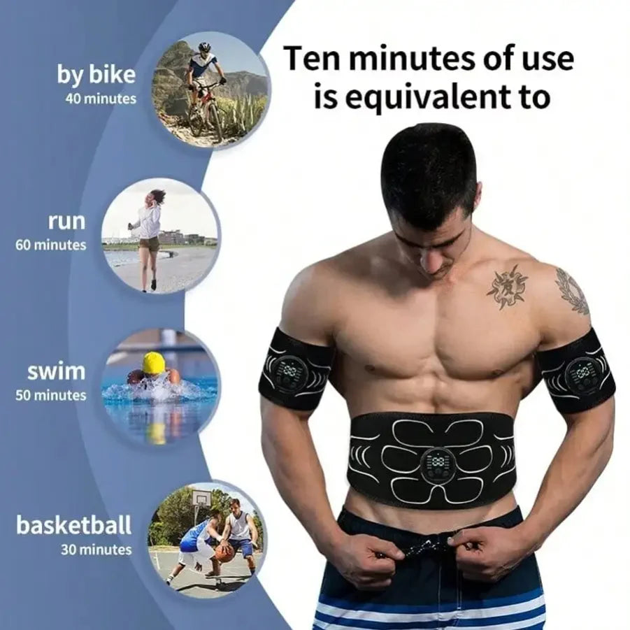 Ems Muscle Stimulator Abdominal Trainer Shaping Device Electronic - image 3