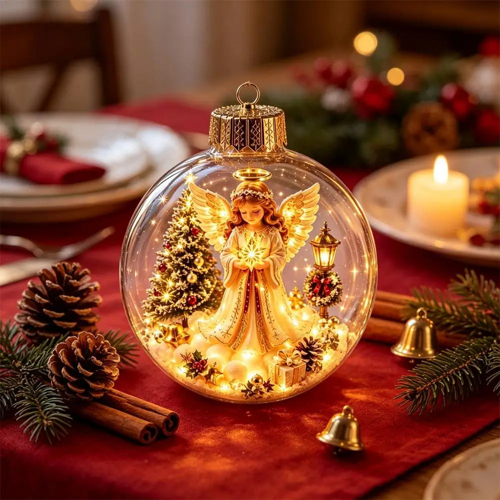 Christmas Story Decor with Lights Snowman Crystal Ball - product image 24
