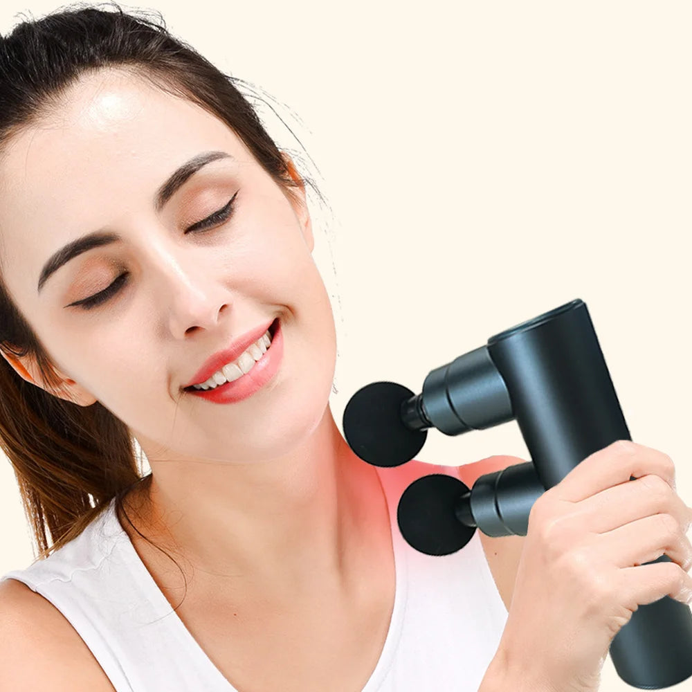 Muscle Electric Massage Gun USB Charging High Frequency Double Head - product image 4