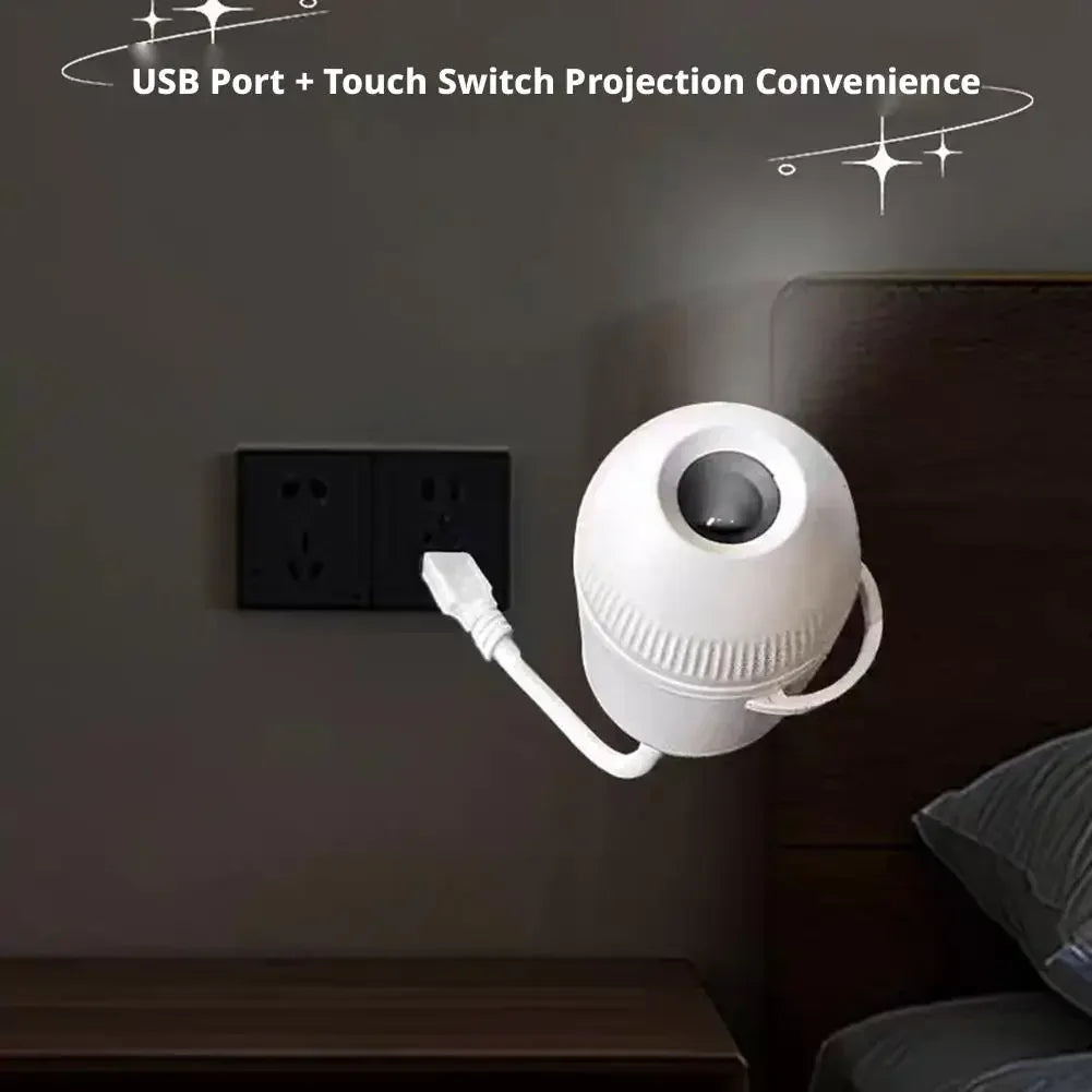 Mini Galaxy Star Projector 2-in-1 Night Light & Atmosphere Lamp - product image 24
