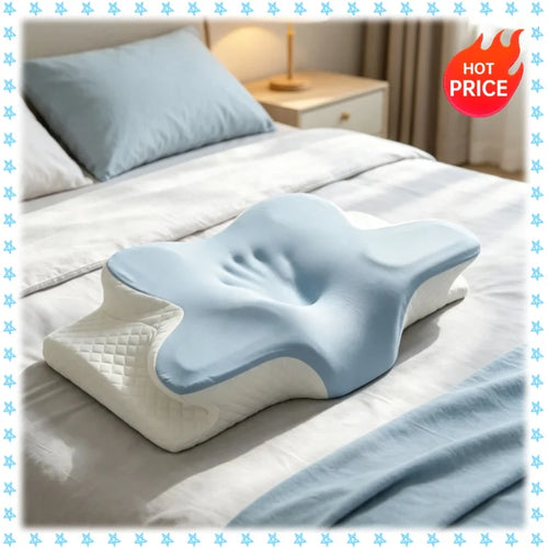 Breathable Cooling Memory Foam Cervical Bed Pillow Summer - product image 1