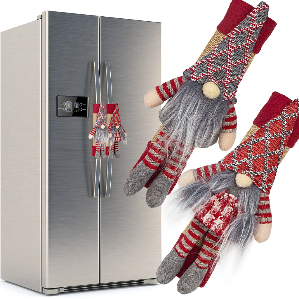 Christmas Gnome Appliance Handle Covers