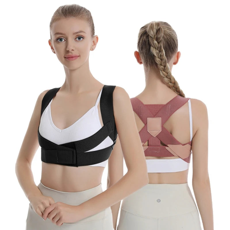 Back Brace Posture Corrector for Women and Men Adjustable Support - product image 1