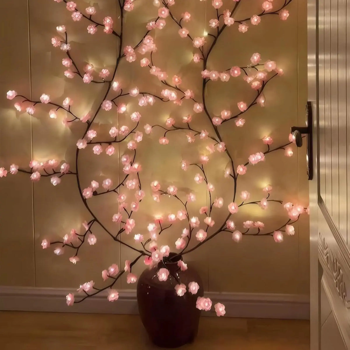 Cherry LED Tree Branch Lights Blossom Willow Vine Garland Decor - product image 2
