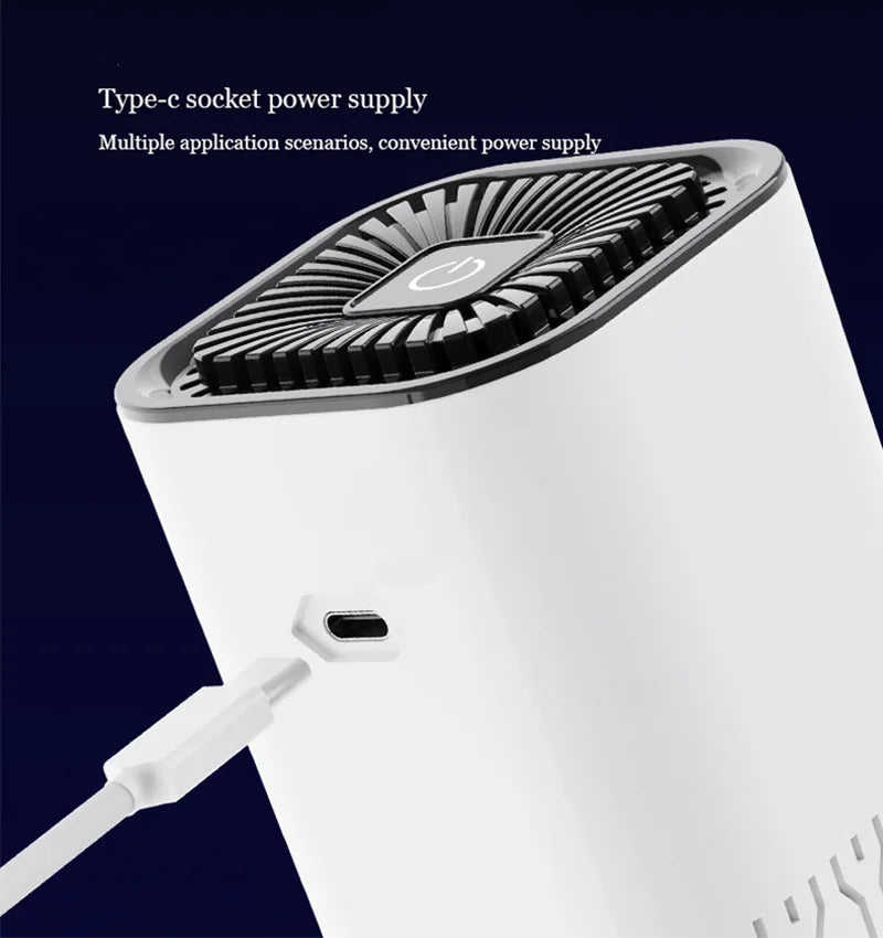 Car Air Purifier Negative Ion Hepa Filter USB Direct Plug Cleaner - product image 3