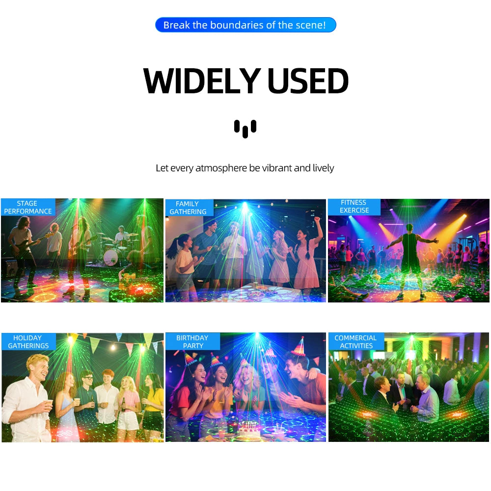 Mini 60 Patterns Projector Party Effect Lights Dj Disco Lamp - product image 12