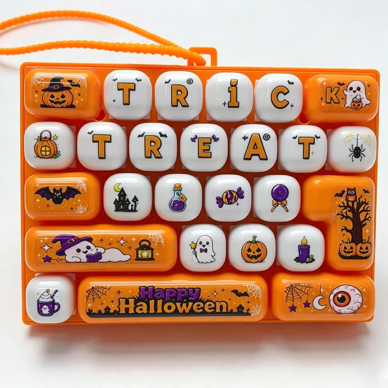 Halloween Fidget Keychain Stress Relief Clicker