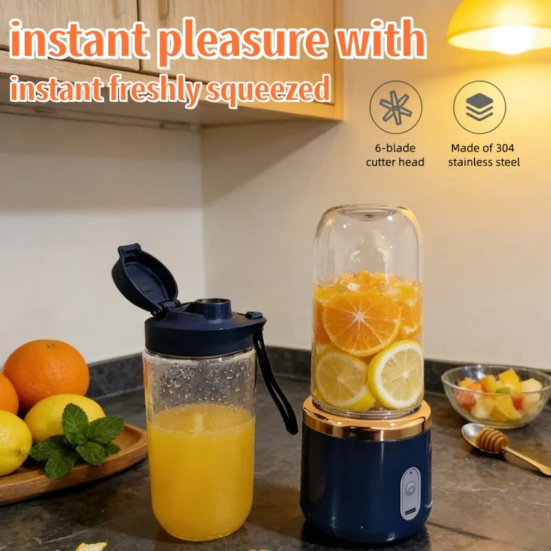 Portable Electric Blender 6-blade Smoothie & Juice Maker - product image 8