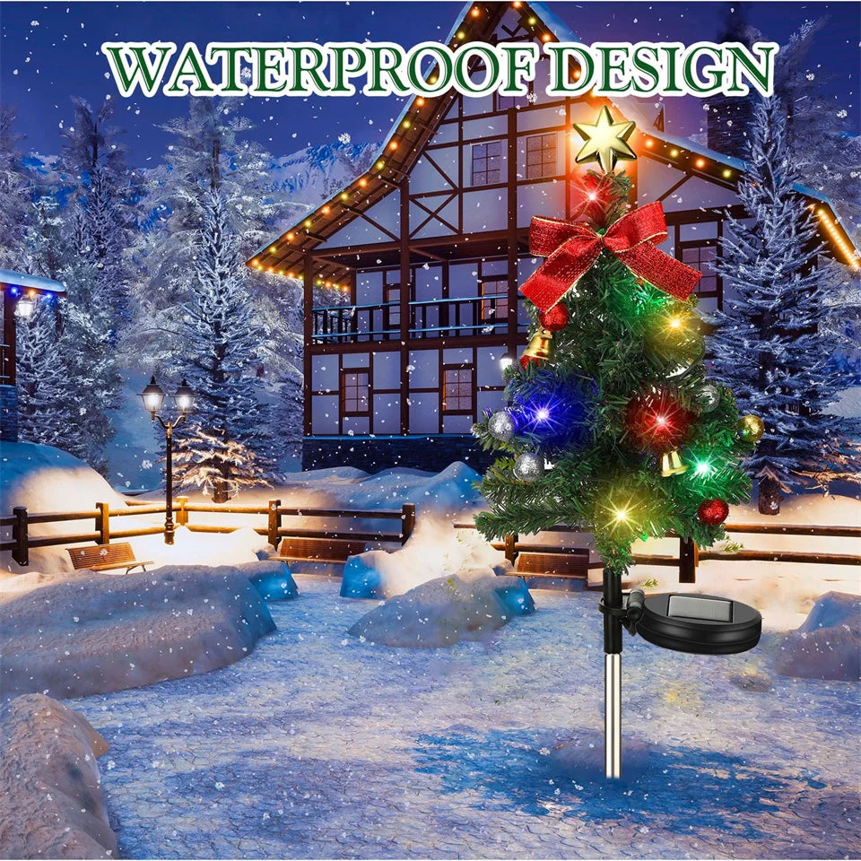 Christmas Tree Solar Lights Waterproof LED Garden & Pathway Decor - product image 17