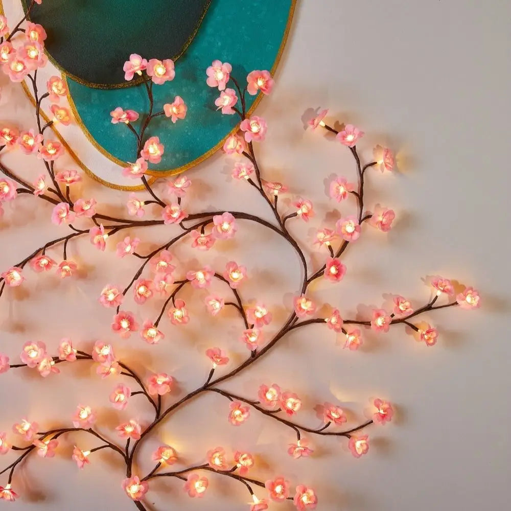 Cherry LED Tree Branch Lights Blossom Willow Vine Garland Decor - product image 11