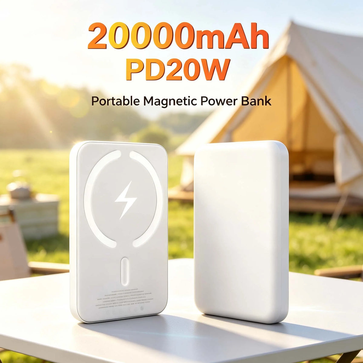 20000mah Magnetic Portable Charger 22 5w Fast Charging Power Bank - product image 1