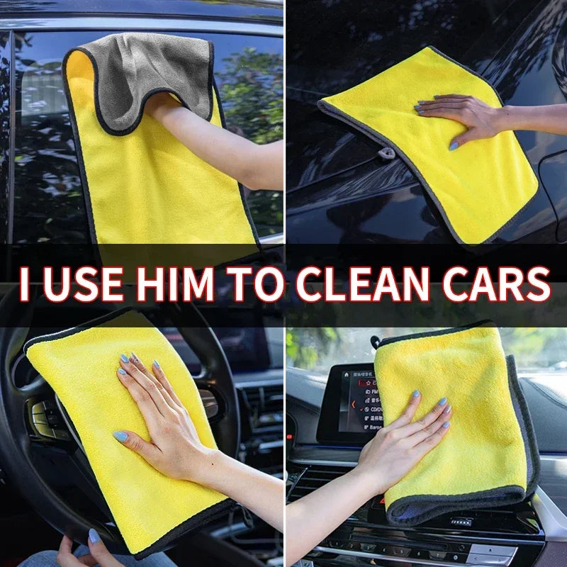 Car Cleaning Set with Detailing Brush Towel Glove - Auto Dashboard - product image 2