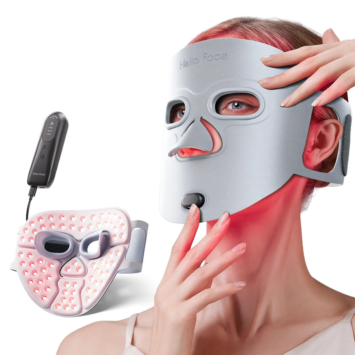 Red Light Therapy for Face Wireless Mask 850nm Infrared & Masks - product image 1