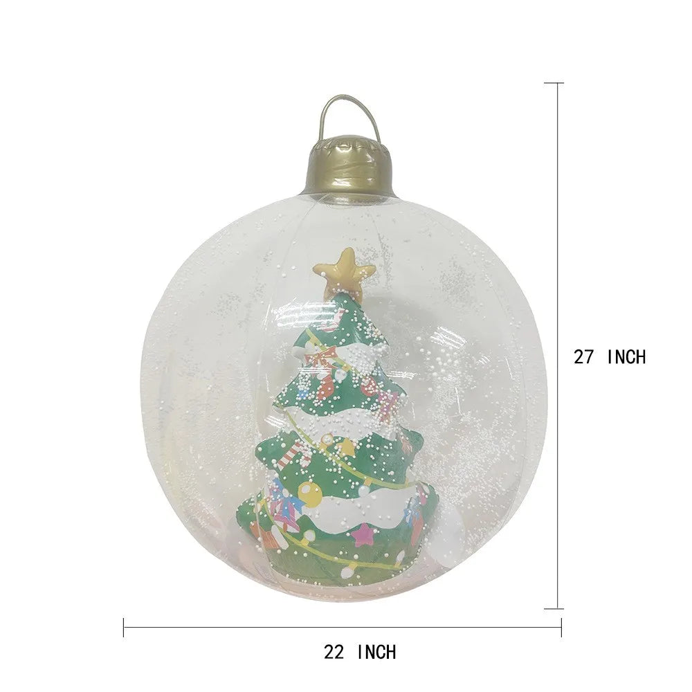 Inflatable Christmas Ornament Ball