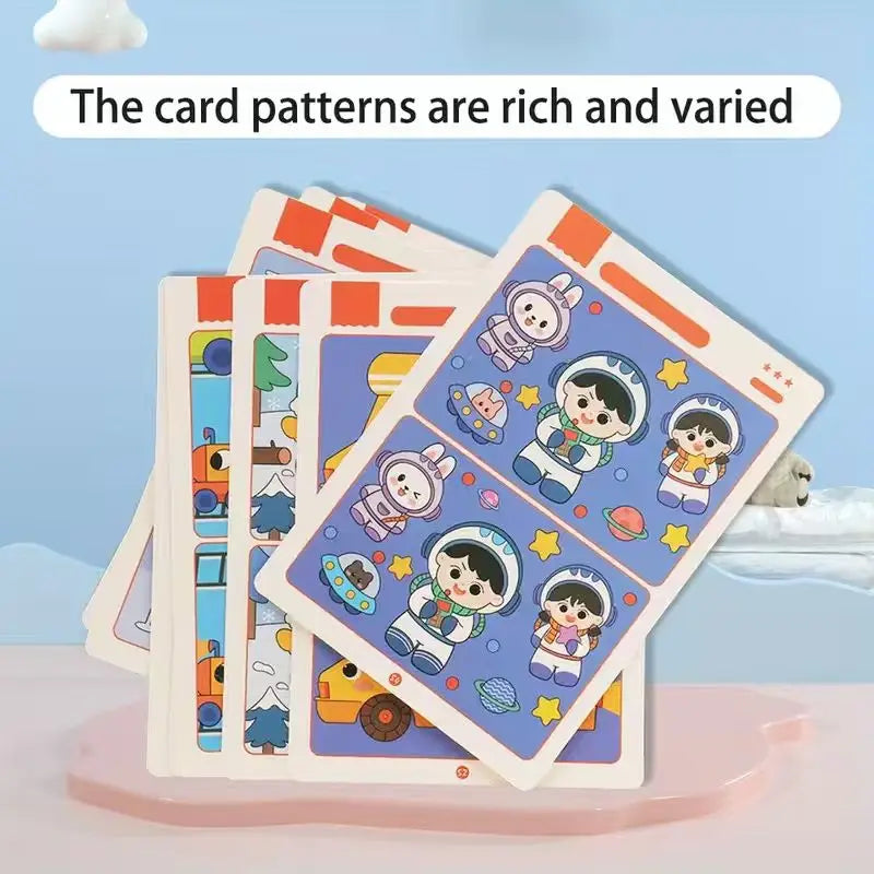 Find the Difference Fun Focus Training Game with Erasable Picture - image 3