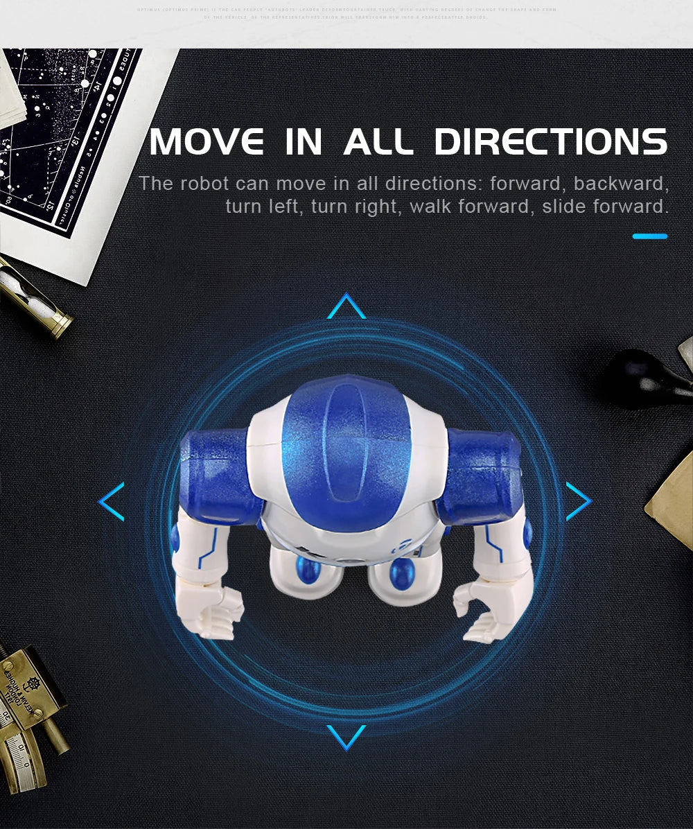 Interactive Remote Control Robot with Gesture Sensing