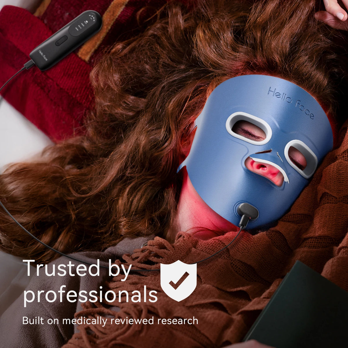 Red Light Therapy for Face Wireless Mask 850nm Infrared & Masks - product image 3
