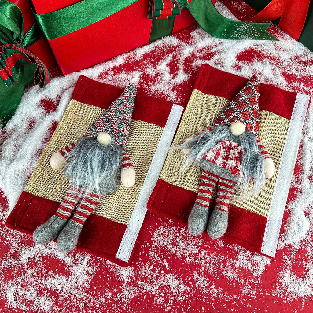 Christmas Gnome Appliance Handle Covers