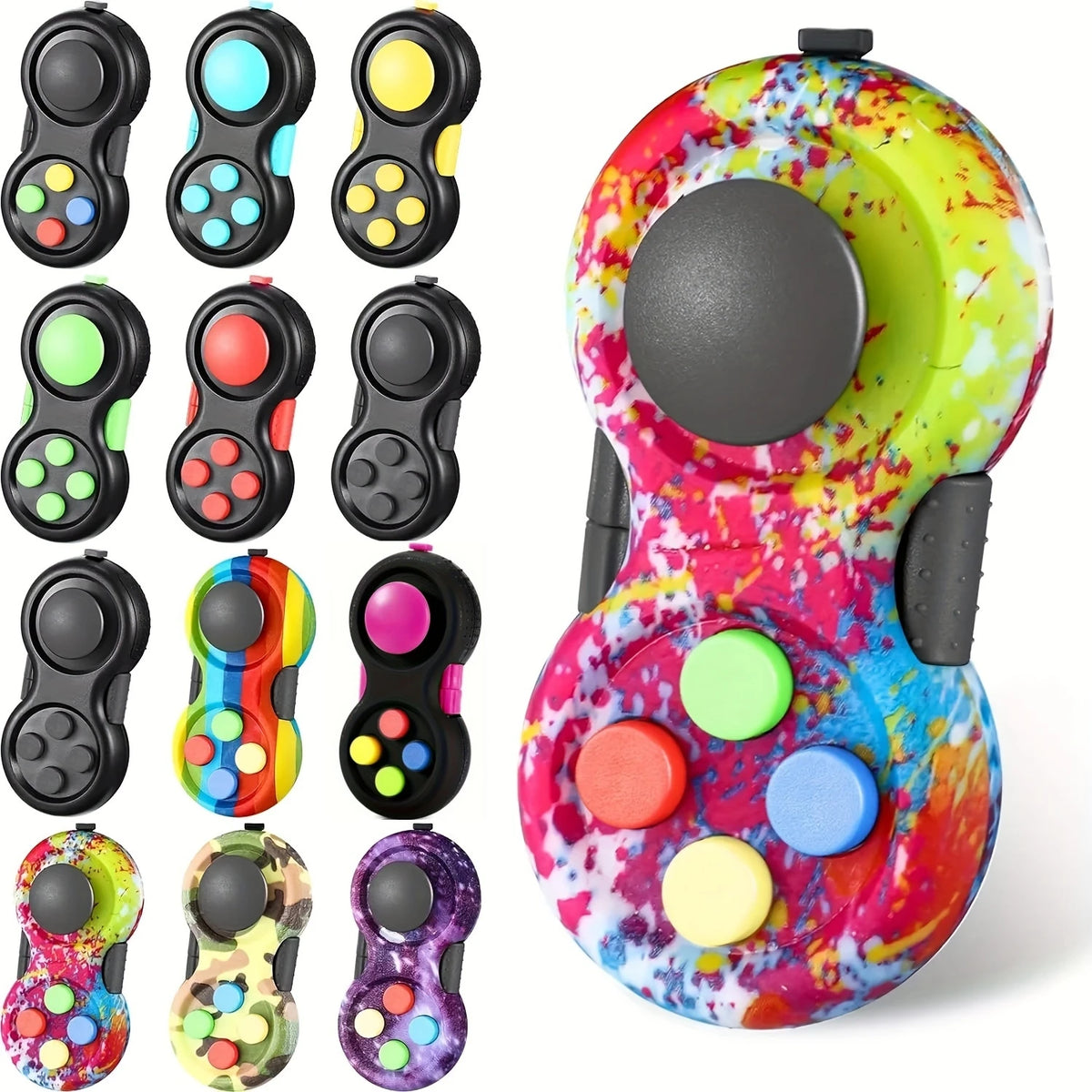 Fidget Pad Retro Classic Controller Handheld Game Fun Packs Toys - product image 1