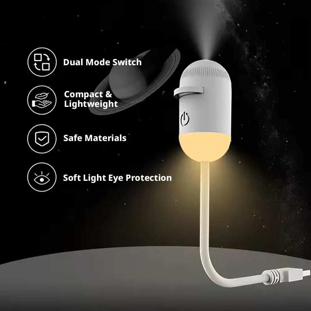 Mini Galaxy Star Projector 2-in-1 Night Light & Atmosphere Lamp - product image 27