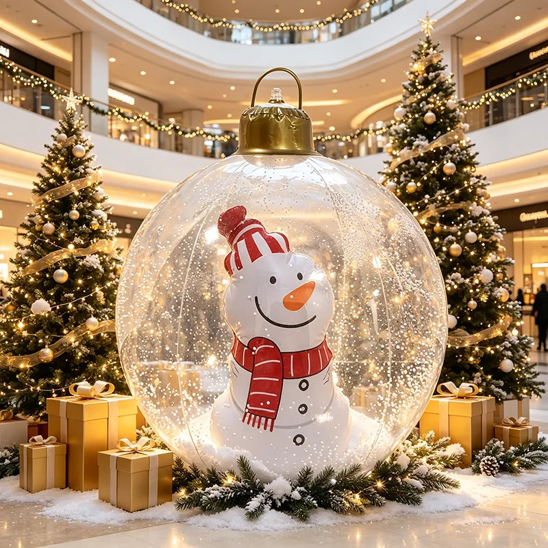 Inflatable Christmas Ornament Ball