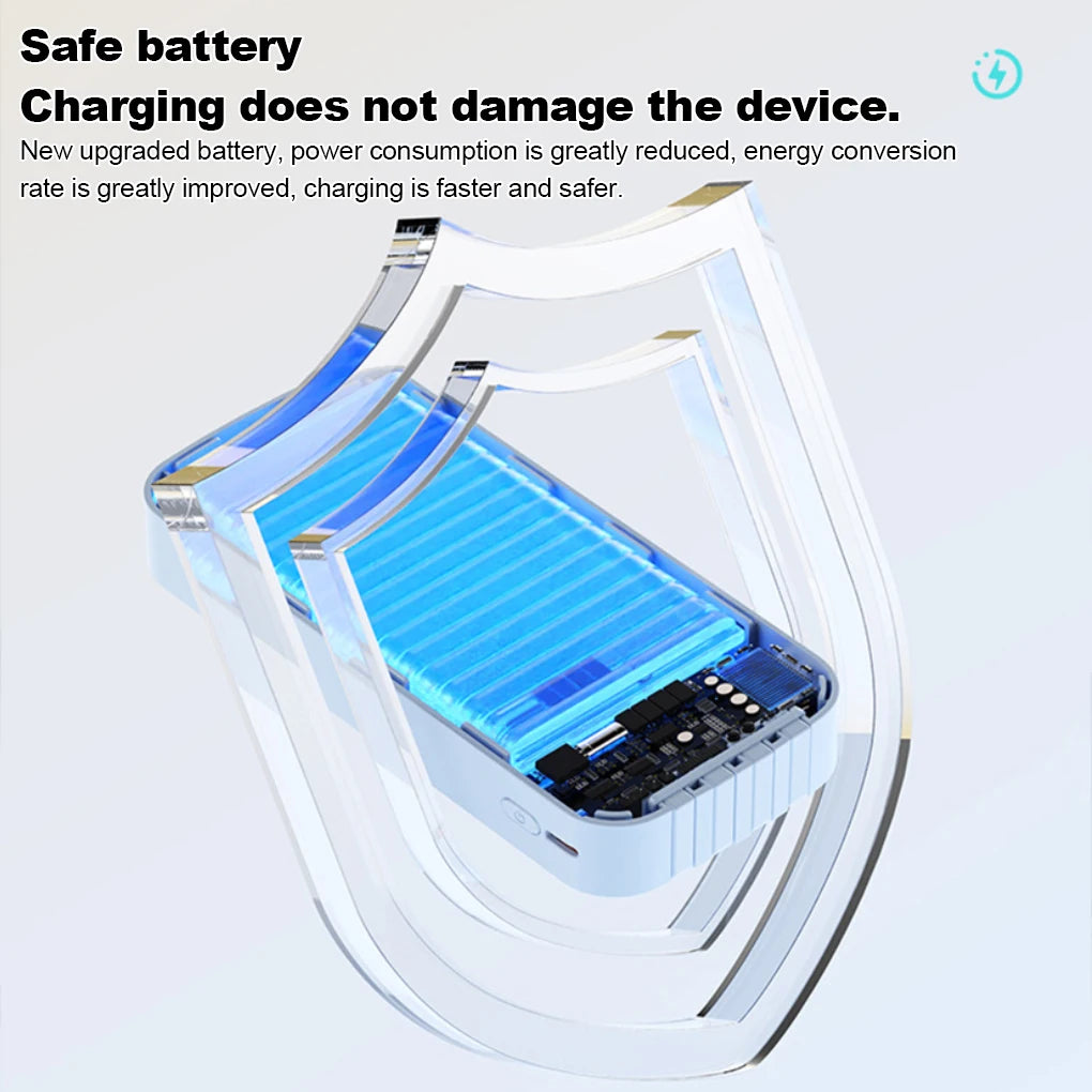 10000mah Power Bank Built-in Type-c Cable & Digital Display - product image 12
