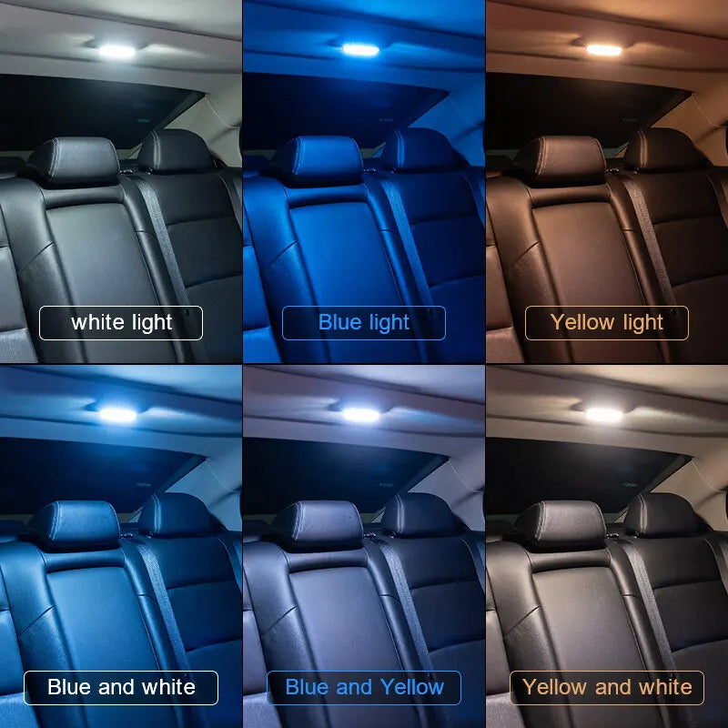 Car LED Lights Interior USB Rechargeable Atmosphere Reading Light - product image 4