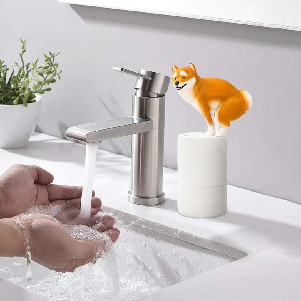 Automatic Soap Dispenser Cute Shiba Inu Touchless Foaming - product image 4