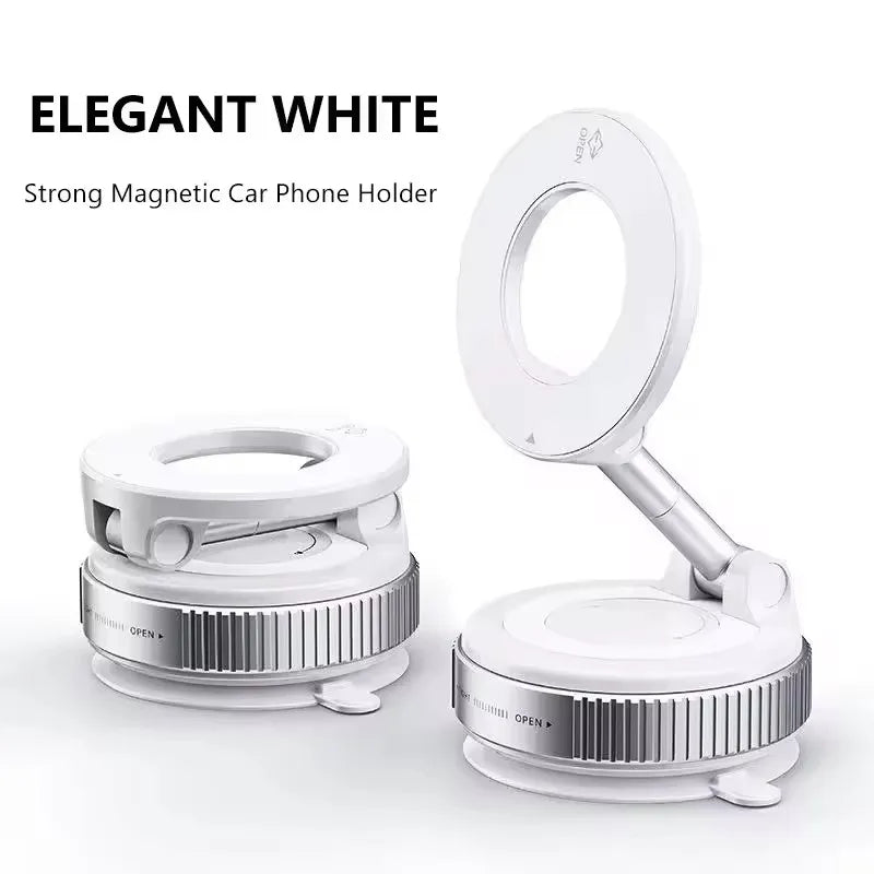 Magnetic Car Phone Holder 360 Degree Rotation Vacuum Adsorption - product image 11