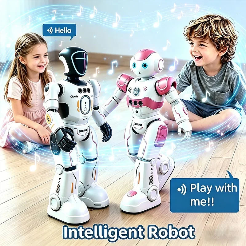 Interactive Remote Control Robot with Gesture Sensing