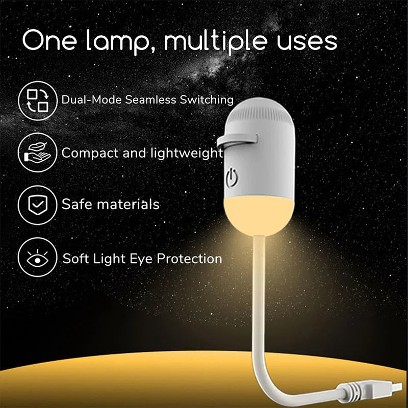 Mini Galaxy Star Projector 2-in-1 Night Light & Atmosphere Lamp - product image 6