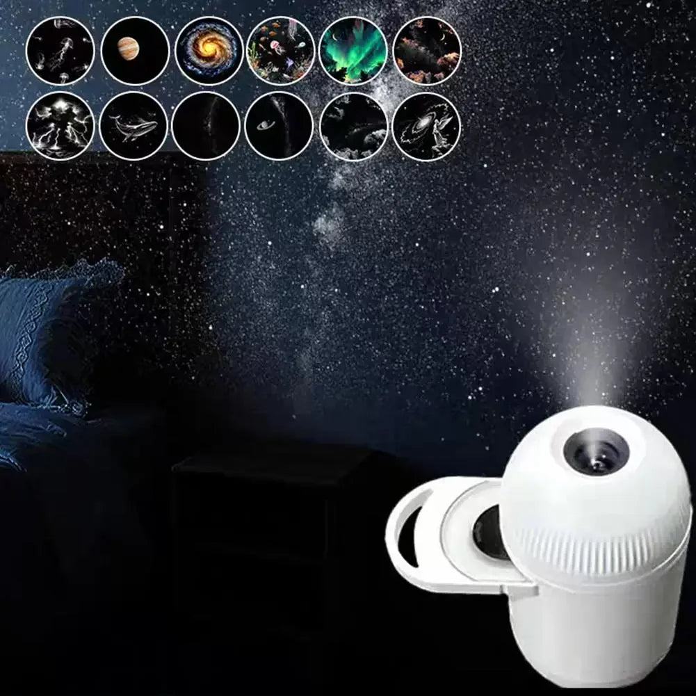 Mini Galaxy Star Projector 2-in-1 Night Light & Atmosphere Lamp - product image 26