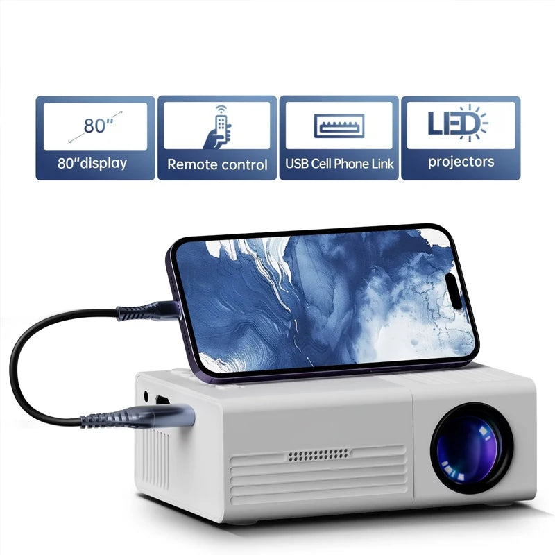 Mini Home Theater Projector Portable Video - product image 1