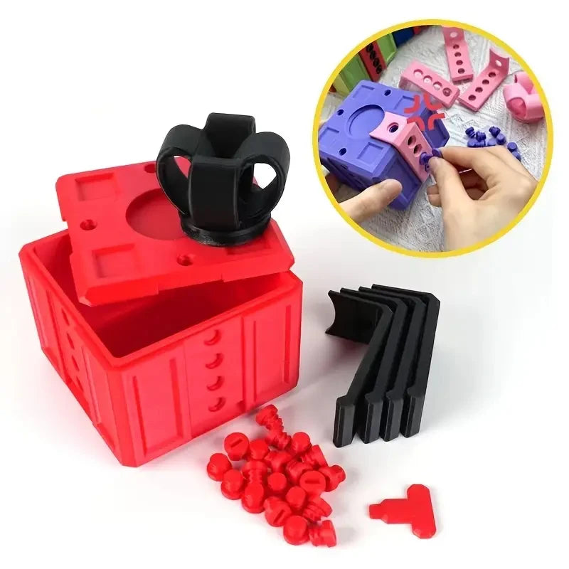 Annoying Gift Box with Screws 3d Printed Prank Adult Card Cash - product image 2