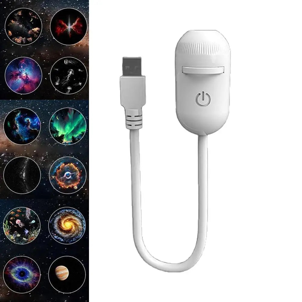 Mini Galaxy Star Projector 2-in-1 Night Light & Atmosphere Lamp - product image 36