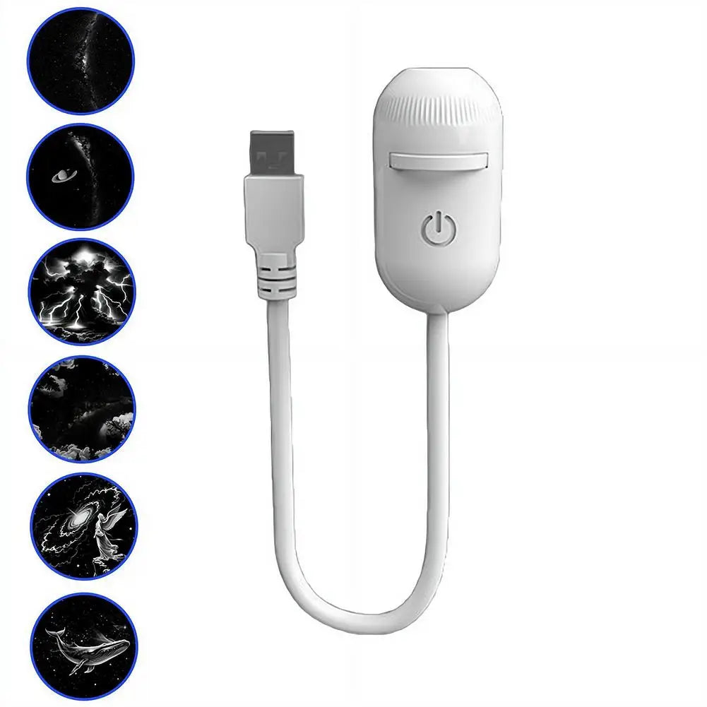 Mini Galaxy Star Projector 2-in-1 Night Light & Atmosphere Lamp - product image 9