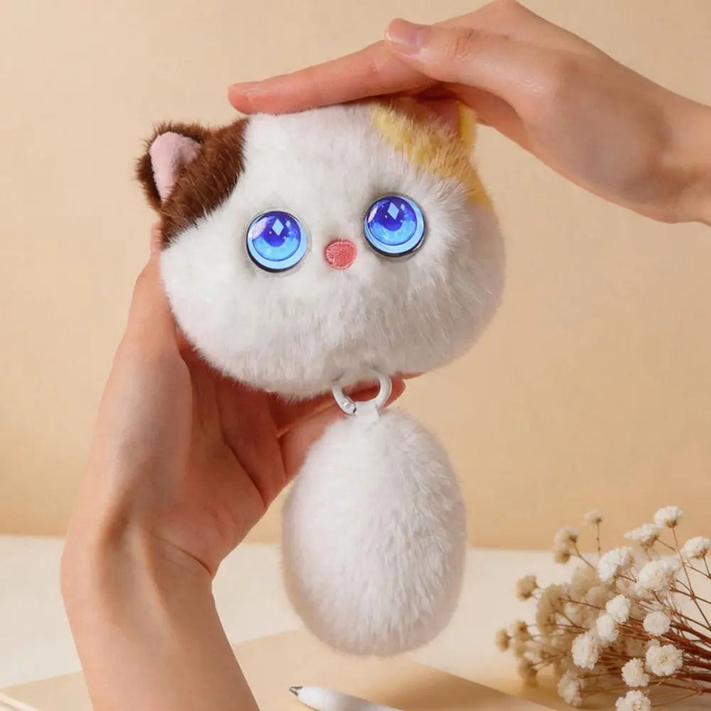 AI Cat Plush Companion — Talking, Winking & Interactive Keychain Pet