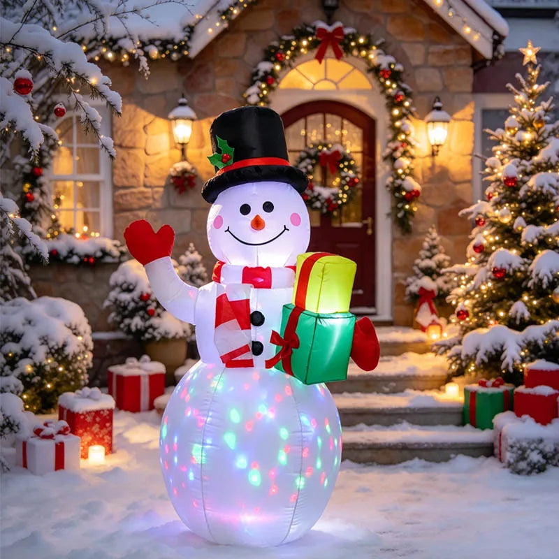 4.9-Foot LED Inflatable Snowman