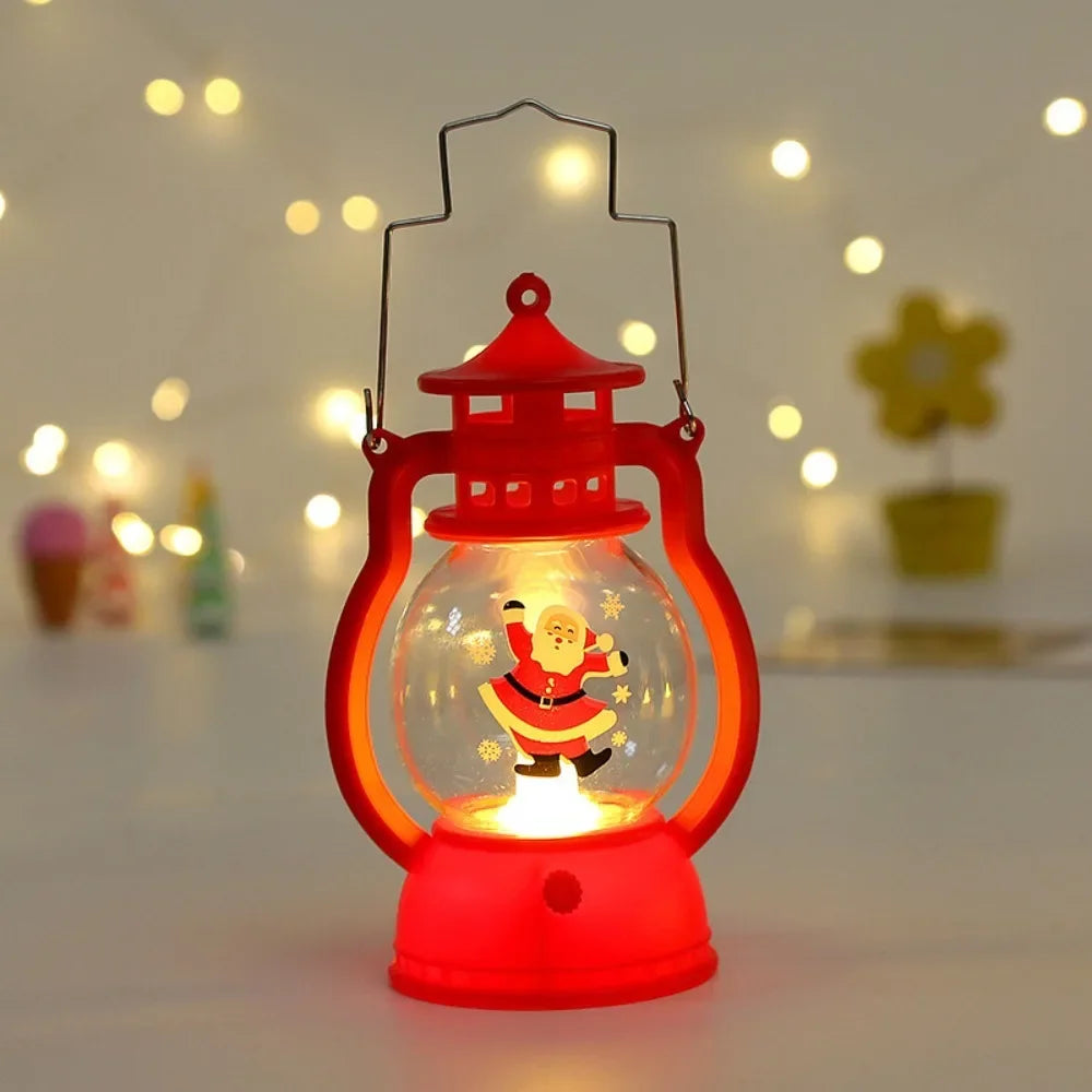 Christmas Lantern LED Lights Santa Claus Portable Desktop Decor - product image 22
