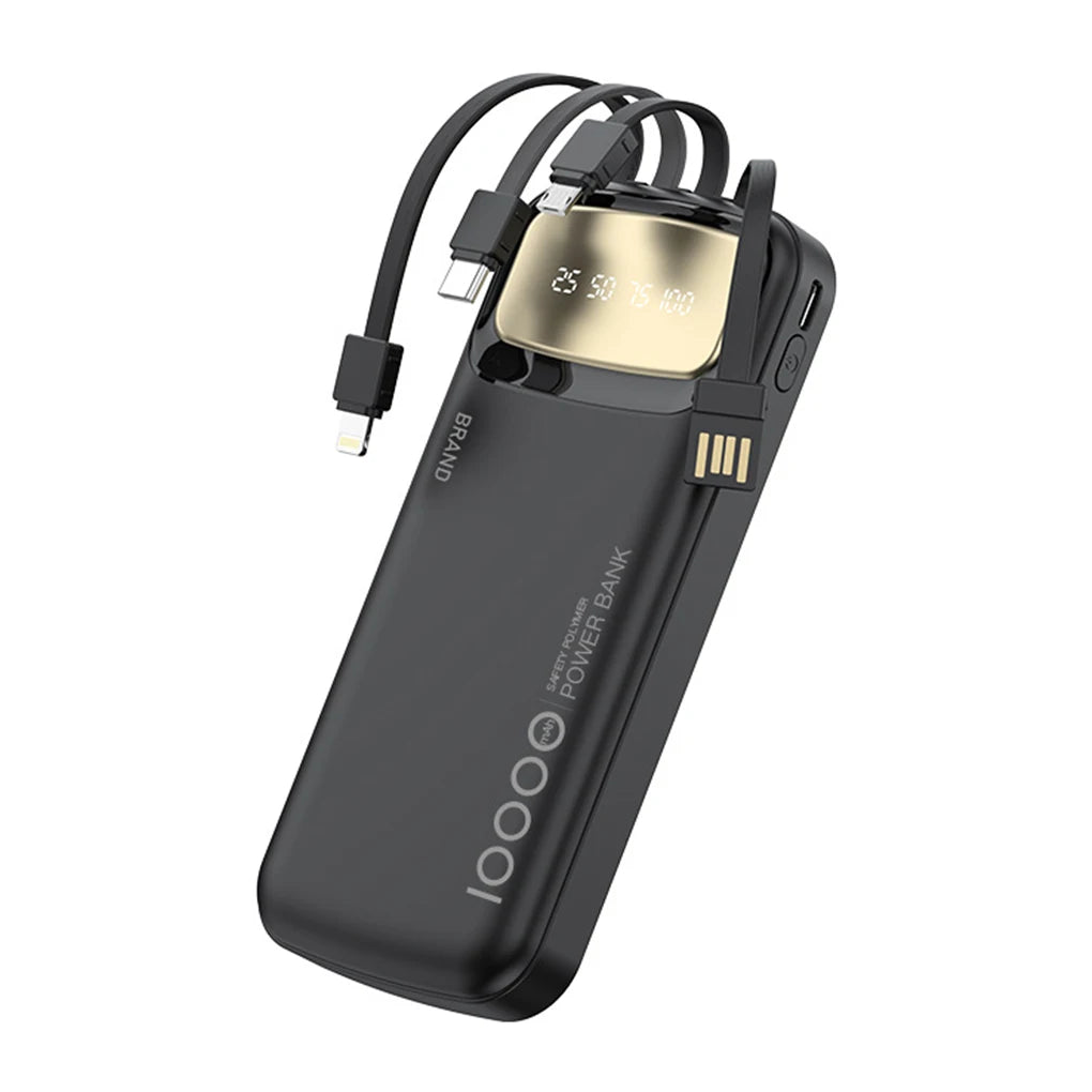 10000mah Power Bank Built-in Type-c Cable & Digital Display - product image 16