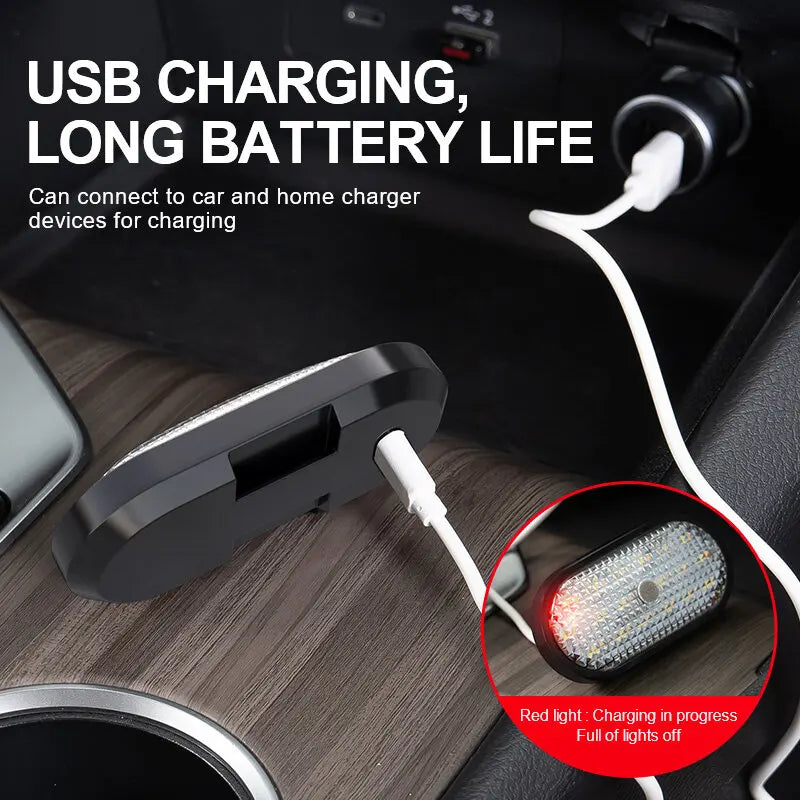 Car LED Lights Interior USB Rechargeable Atmosphere Reading Light - product image 5