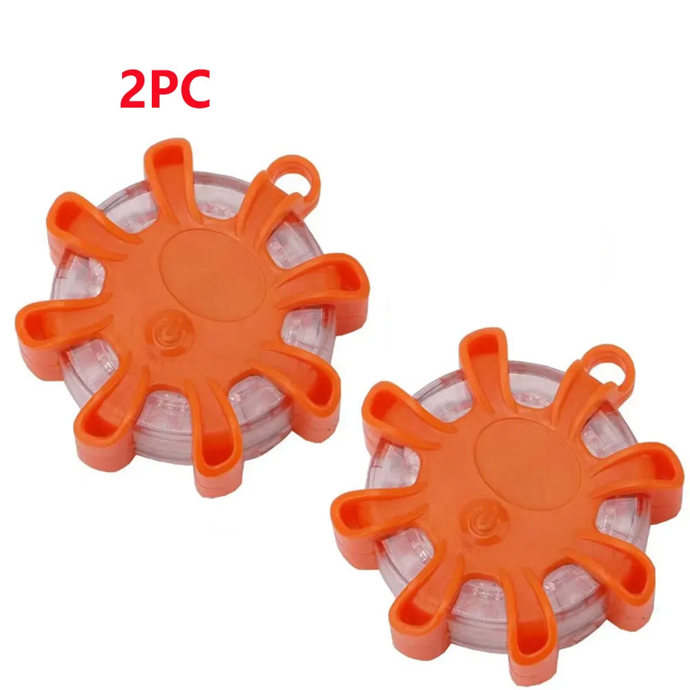 8led Flares Emergency Lights Roadside Safety Beacon Disc Flashing - product image 21