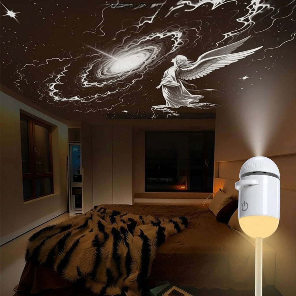USB Mini Galaxy Star Projector Multi-projection Starry Night Light - product image 4
