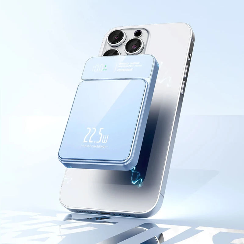 15w Wireless Magnetic Power Bank Fast Charging Battery Pack - product image 6
