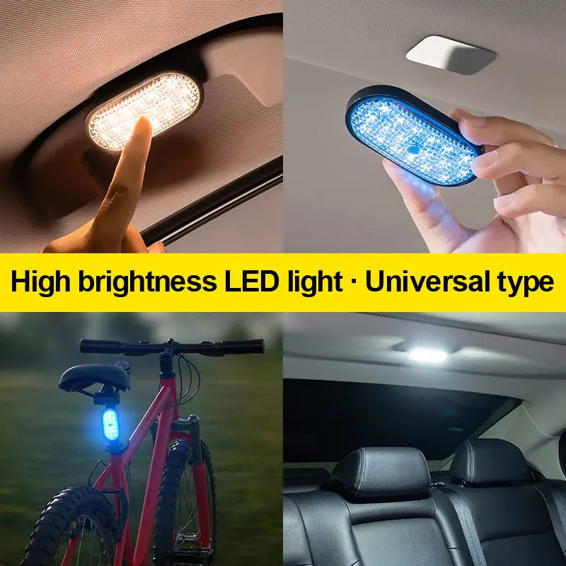 Car LED Lights Interior USB Rechargeable Atmosphere Reading Light - product image 2