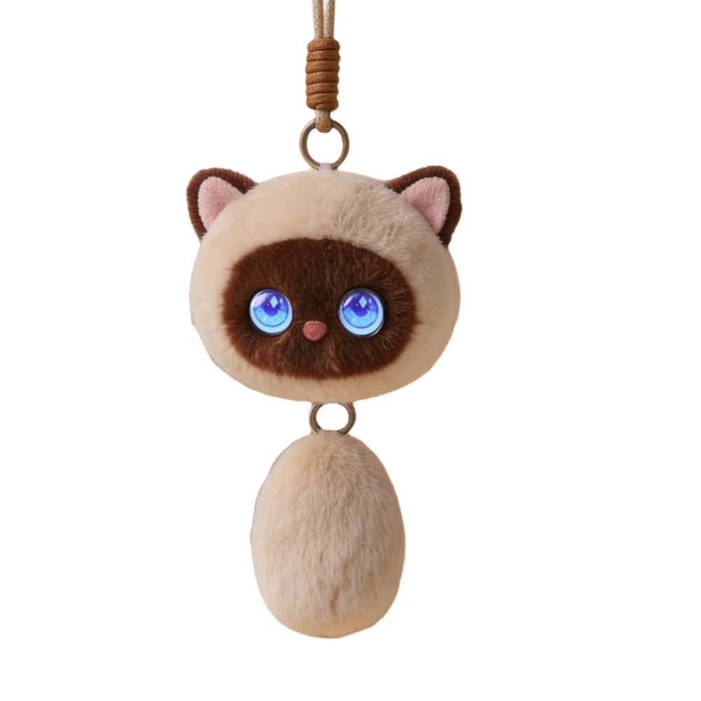 AI Cat Plush Companion — Talking, Winking & Interactive Keychain Pet
