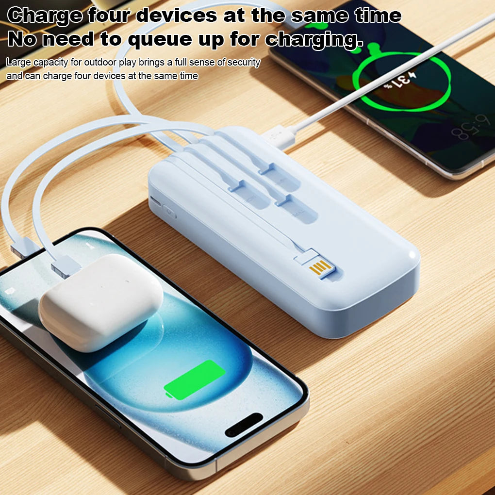 10000mah Power Bank Built-in Type-c Cable & Digital Display - product image 7