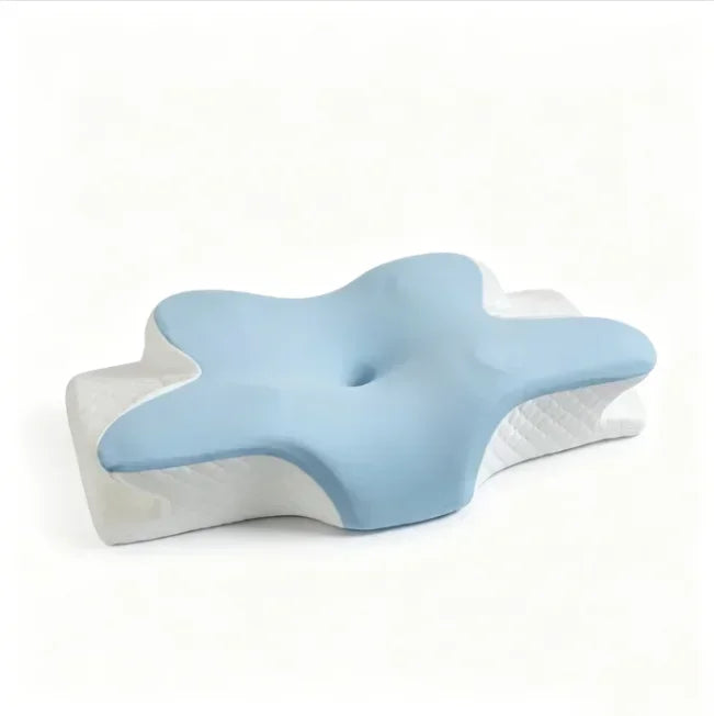 Breathable Cooling Memory Foam Cervical Bed Pillow Summer - product image 7